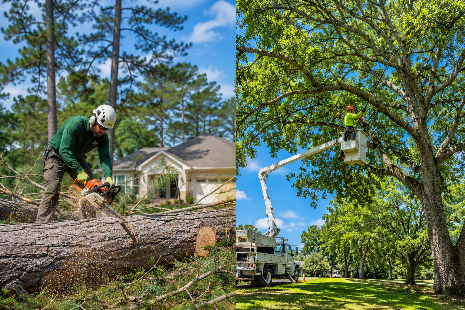 Tree Removal vs Tree Trimming Difference: What Every Shreveport Homeowner Needs to Know