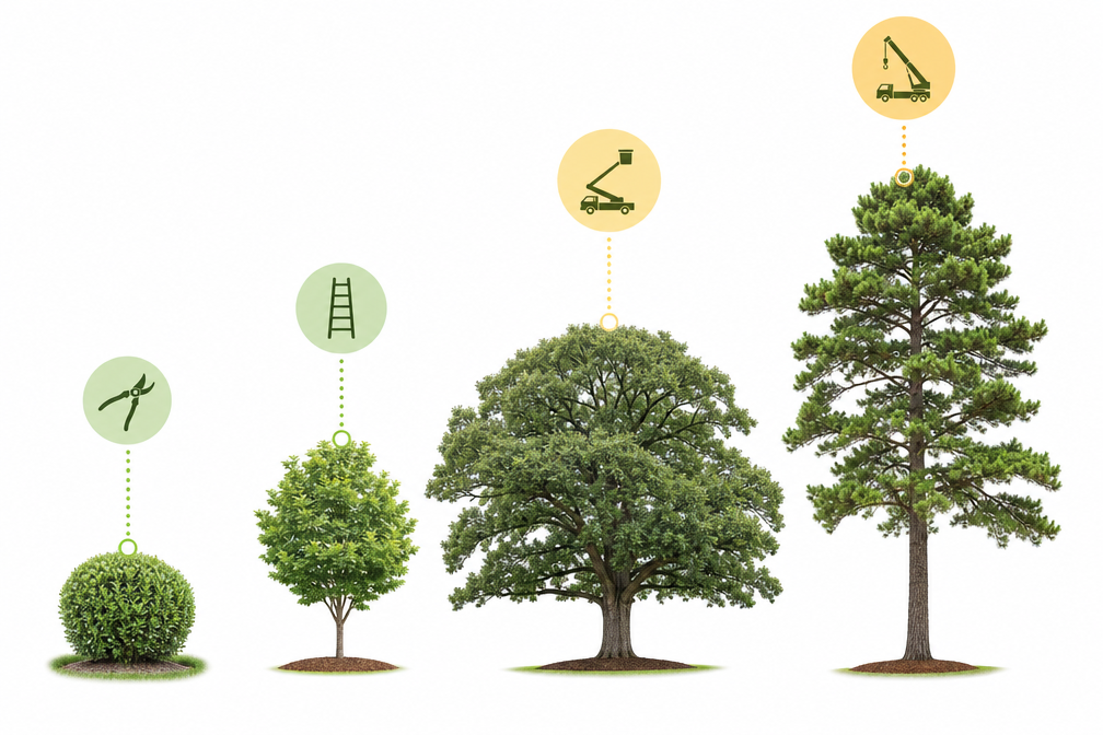What Affects Tree Trimming Prices Most