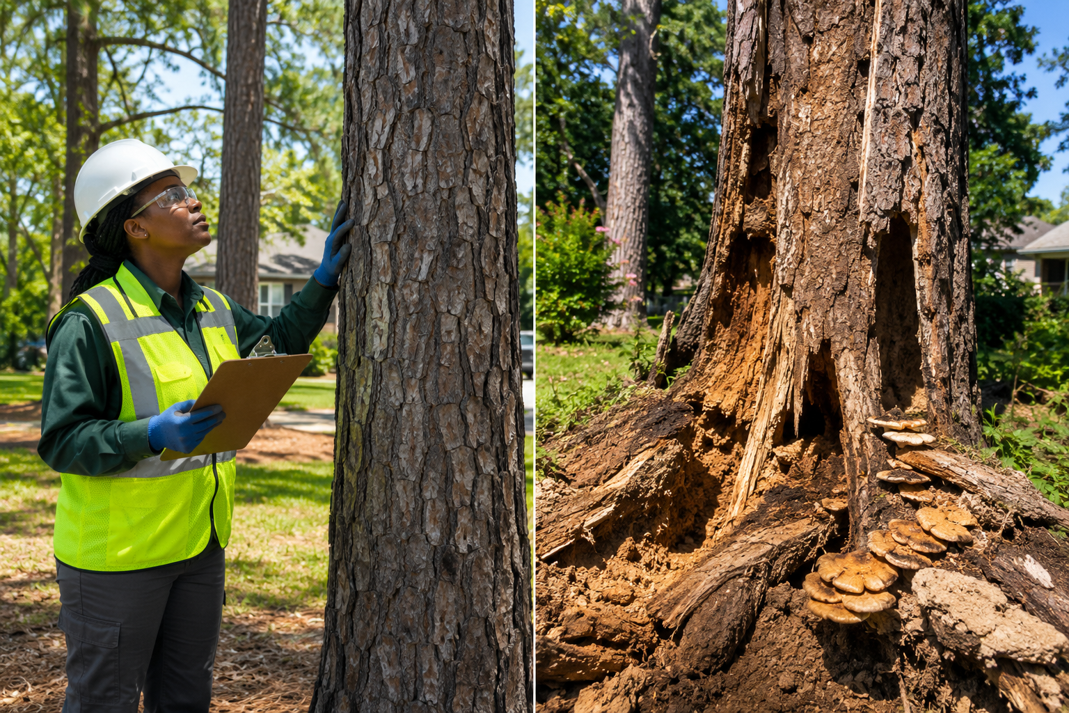 What to Do with a Tree That Is Leaning or Falling Over